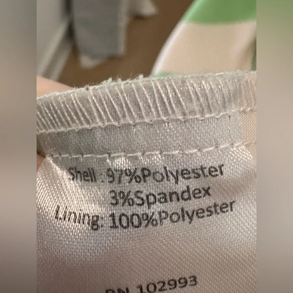 Saunders Mint Imman Striped Dress - Picture 7 of 9